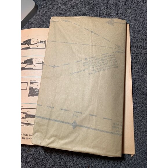 Simplicity 7909 Vintage Sewing Pattern Pantsuit & Dress Size 10 1970s - Picture 5 of 6